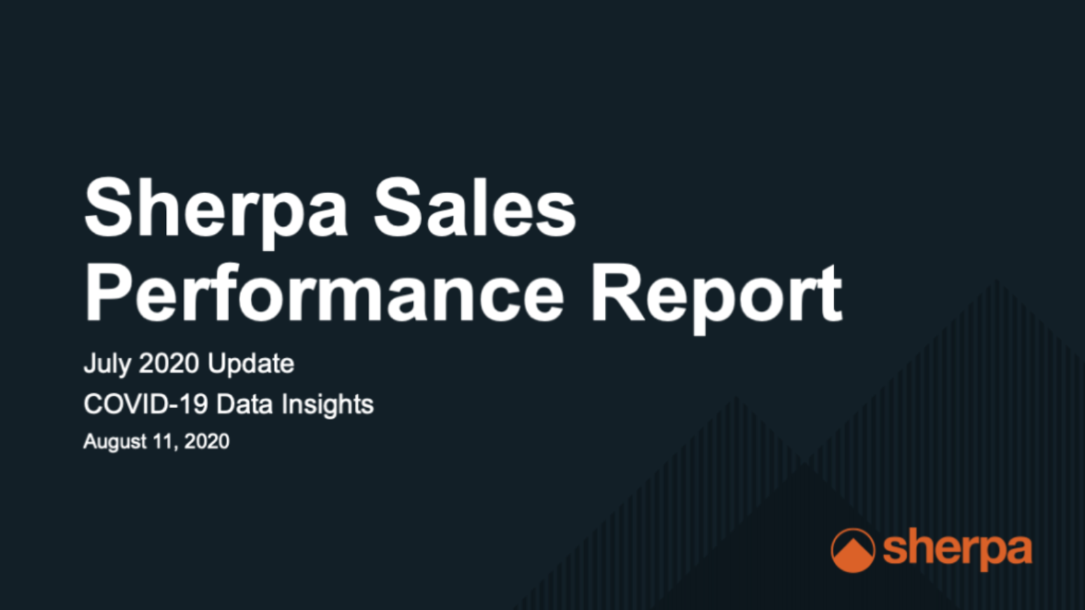 Sherpa Sales Performance Report